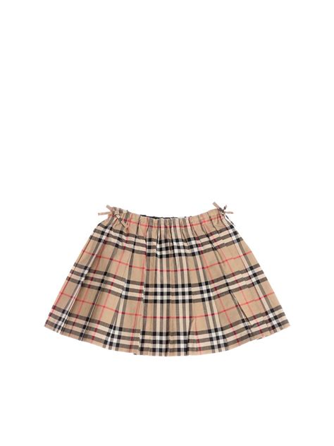 burberry brit pleated wool skirt|burberry vintage check pleated skirt.